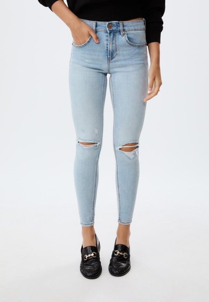 1420 Jeans skinny de cintura baja 1420 Jeans skinny de cintura baja