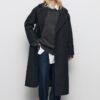 Abrigo oversize de tacto suave Abrigo oversize de tacto suave