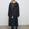 Abrigo oversize de tacto suave Abrigo oversize de tacto suave