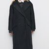 Abrigo oversize de tacto suave Abrigo oversize de tacto suave