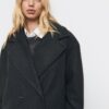 Abrigo oversize de tacto suave Abrigo oversize de tacto suave