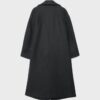 Abrigo oversize de tacto suave Abrigo oversize de tacto suave