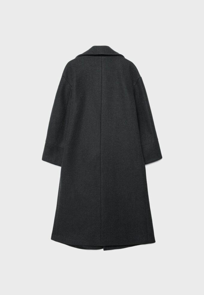 Abrigo oversize de tacto suave Abrigo oversize de tacto suave