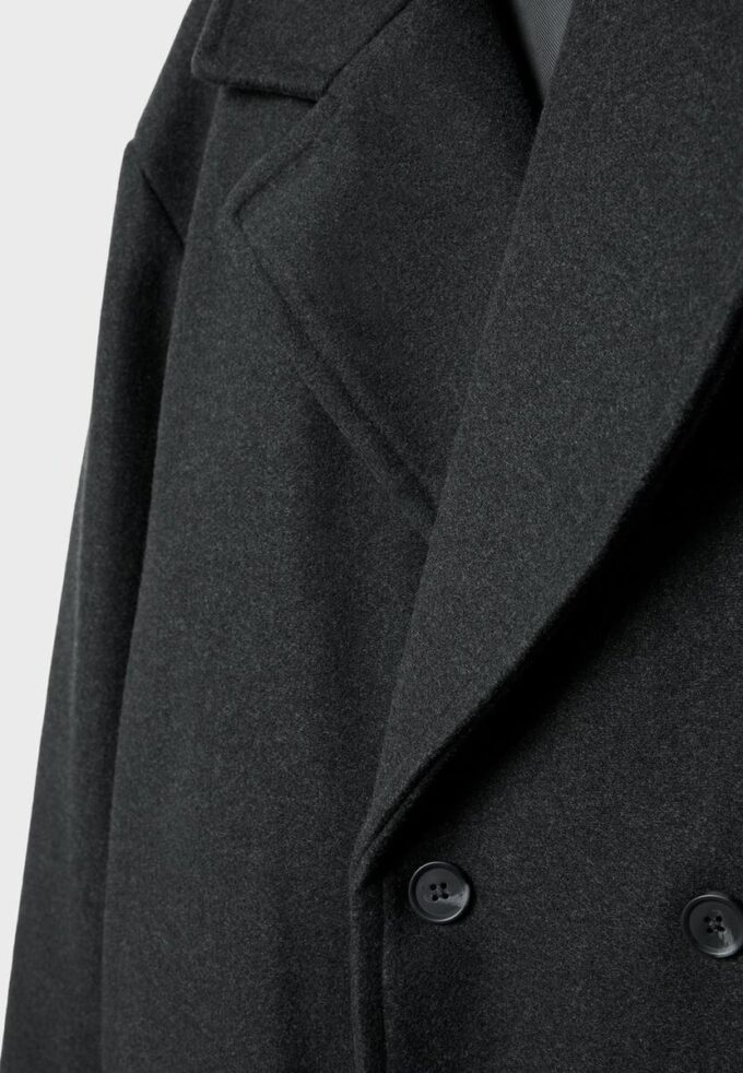 Abrigo oversize de tacto suave Abrigo oversize de tacto suave