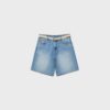 Bermudas de mezclilla con cinturón Bermudas de mezclilla con cinturón