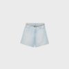 Bermudas de mezclilla con cinturón Bermudas de mezclilla con cinturón