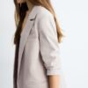 Blazer abierto a rayas Blazer abierto a rayas