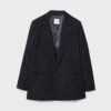 Blazer abierto a rayas Blazer abierto a rayas