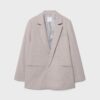 Blazer abierto a rayas Blazer abierto a rayas
