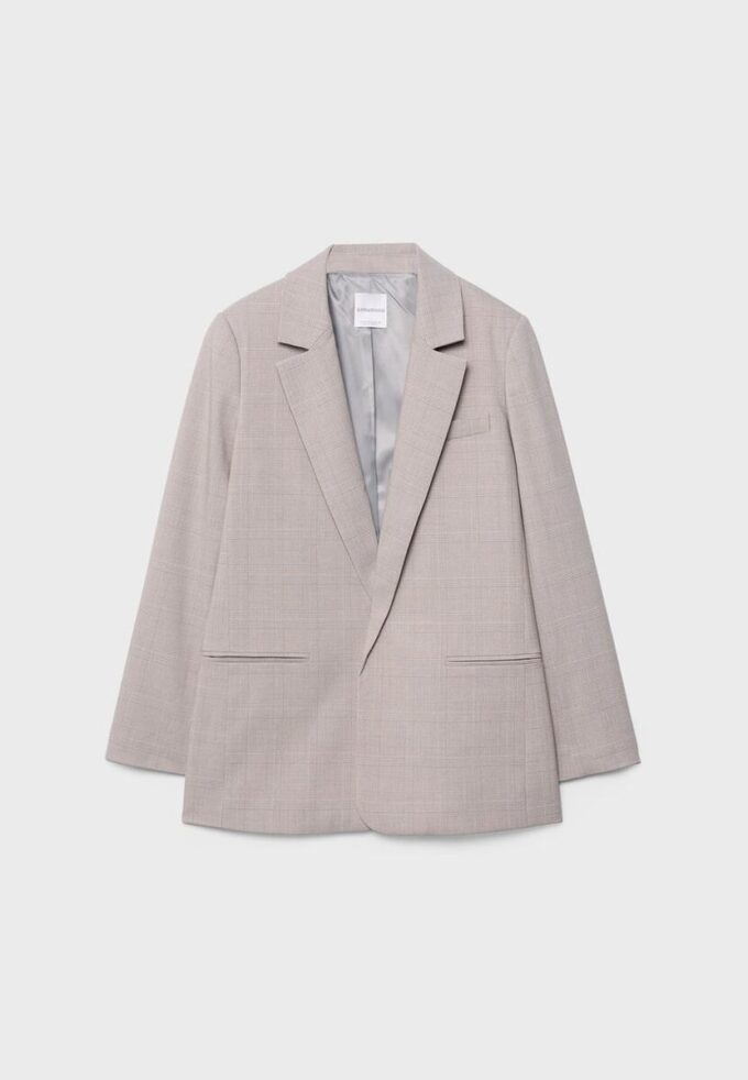 Blazer abierto a rayas Blazer abierto a rayas