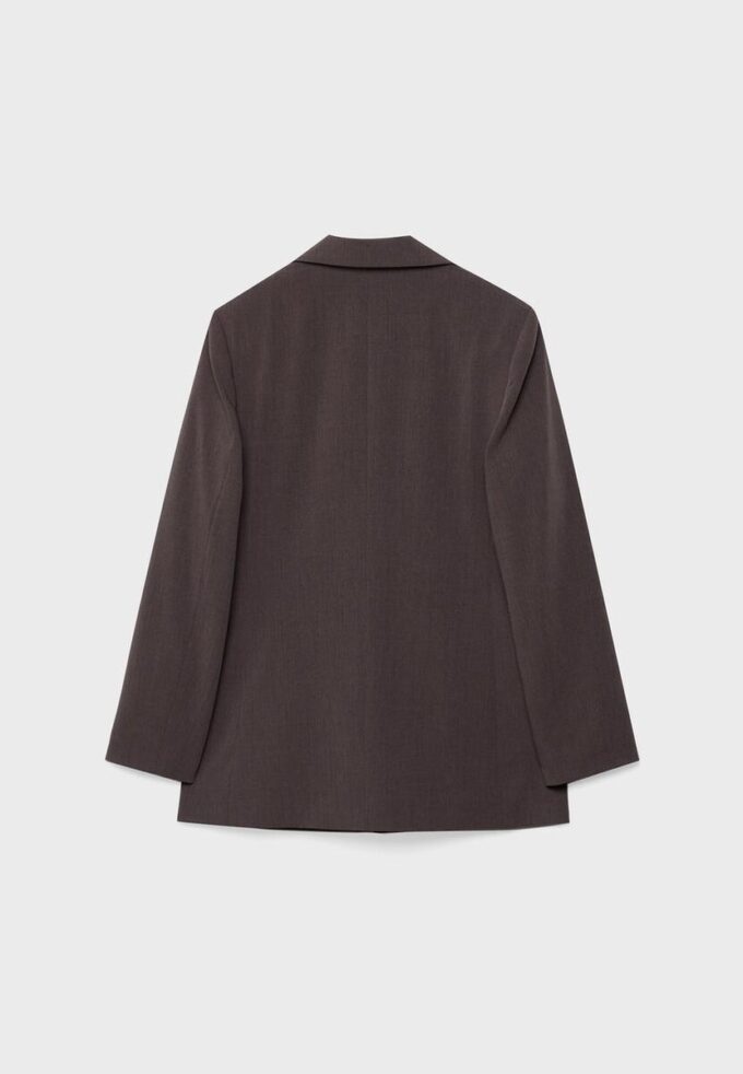 Blazer abierto a rayas Blazer abierto a rayas