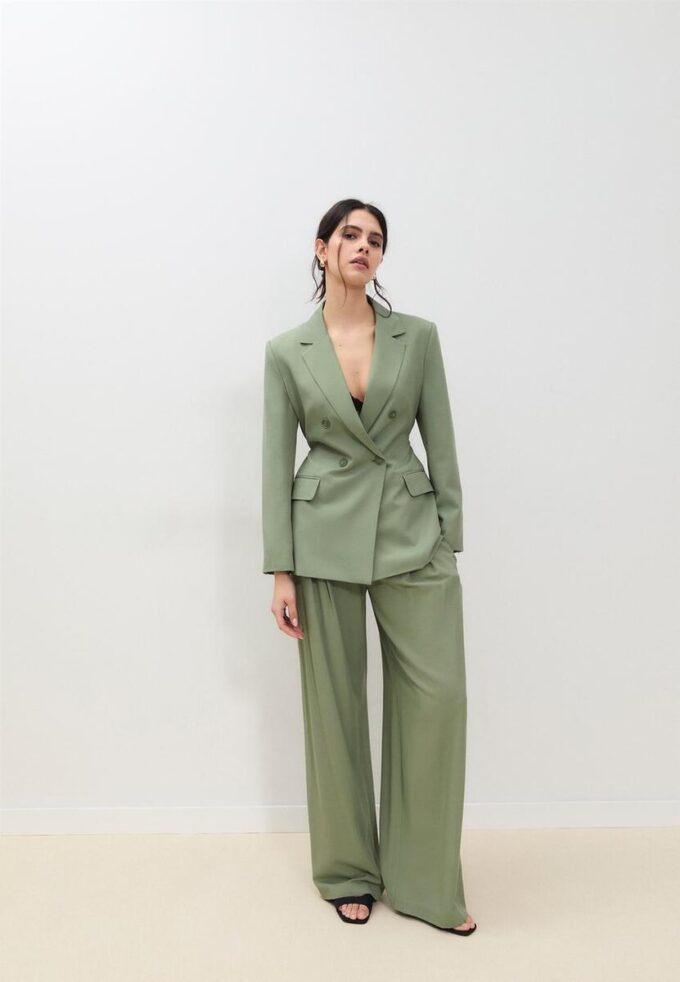 Blazer con cinturón