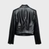 Blazer corto efecto piel Blazer corto efecto piel