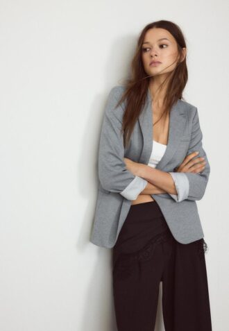 Blazer de corte ajustado