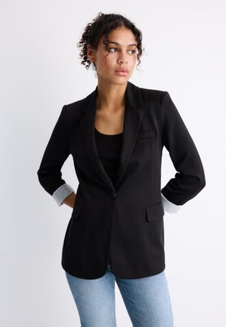 Blazer de corte ajustado