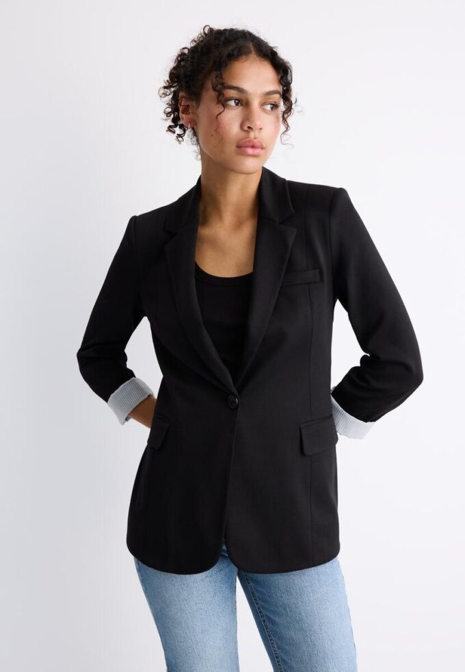 Blazer de corte ajustado Blazer de corte ajustado