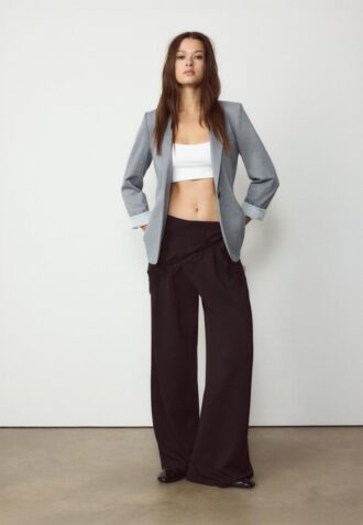 Blazer de corte ajustado