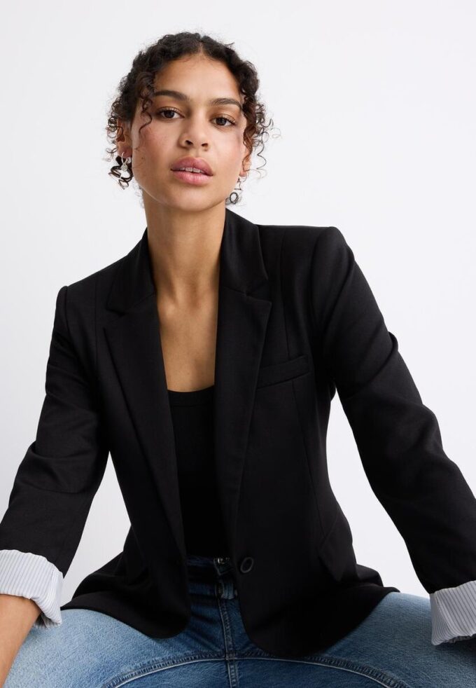 Blazer de corte ajustado Blazer de corte ajustado