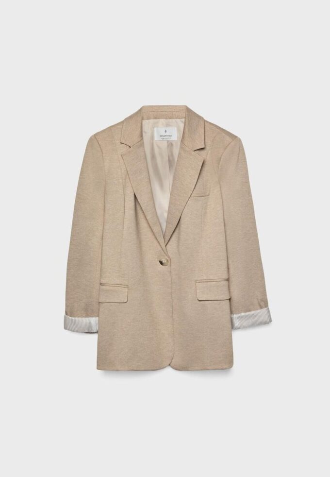 Blazer de corte ajustado Blazer de corte ajustado