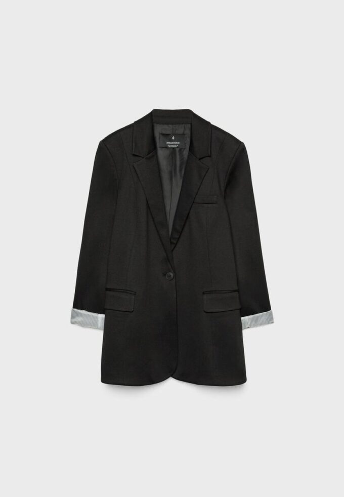 Blazer de corte ajustado Blazer de corte ajustado