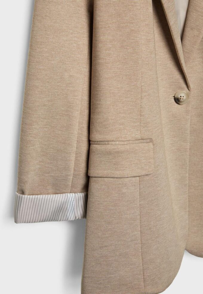 Blazer de corte ajustado Blazer de corte ajustado