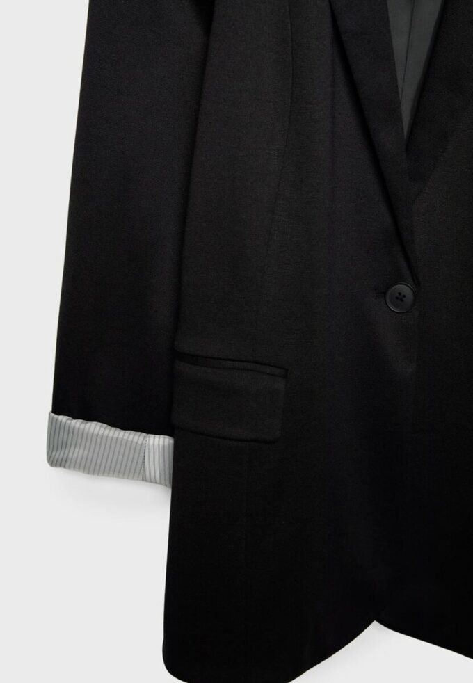 Blazer de corte ajustado Blazer de corte ajustado