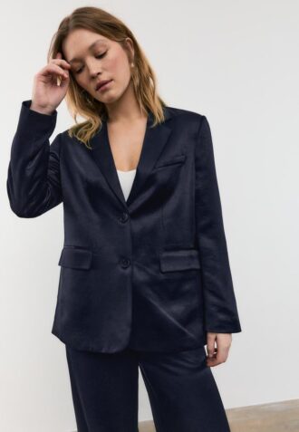 Blazer de satén