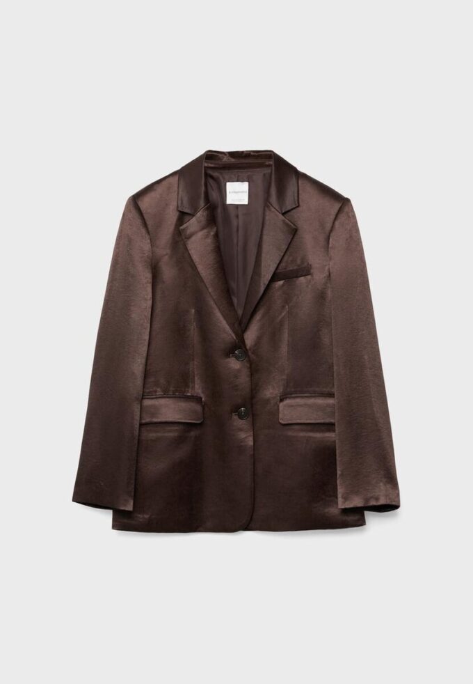 Blazer de satén Blazer de satén