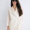 Blazer fluido de doble botonadura Blazer fluido de doble botonadura