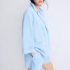 Blazer fluido de doble botonadura Blazer fluido de doble botonadura