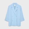 Blazer fluido de doble botonadura Blazer fluido de doble botonadura
