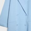 Blazer fluido de doble botonadura Blazer fluido de doble botonadura