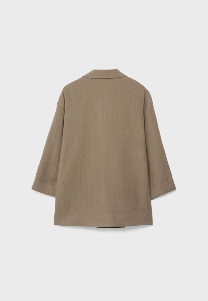 Blazer fluido de doble botonadura Blazer fluido de doble botonadura