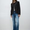 Blazer sin cuello Blazer sin cuello