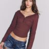 Blusa con botones