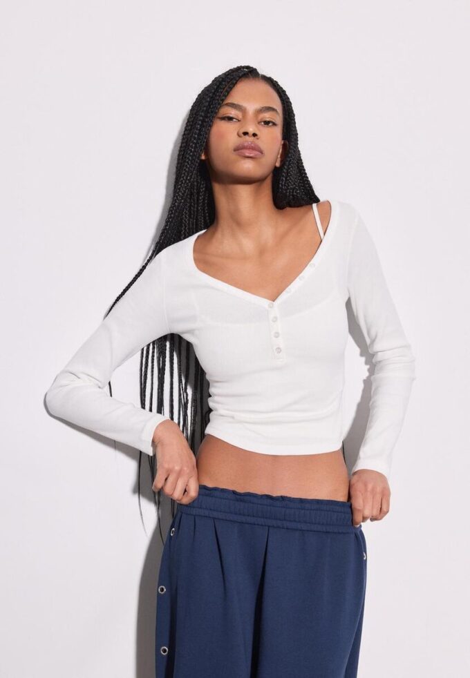 Blusa con botones
