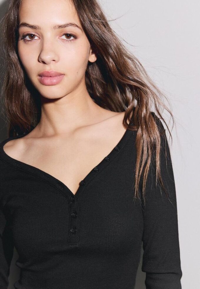Blusa con botones