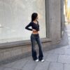 Blusa con botones Blusa con botones
