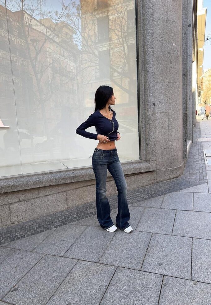 Blusa con botones Blusa con botones