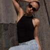 Body con cuello halter Body con cuello halter