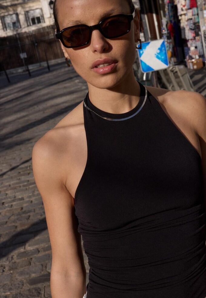 Body con cuello halter Body con cuello halter