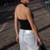 Body con cuello halter Body con cuello halter