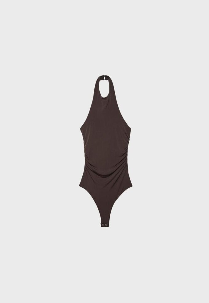 Body con cuello halter Body con cuello halter