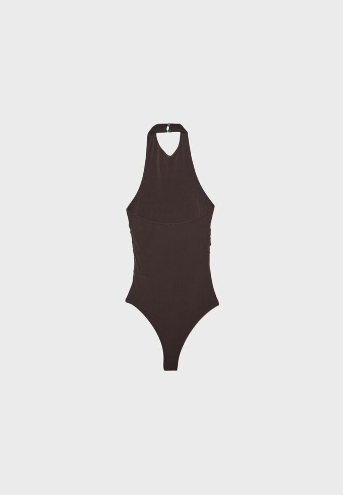 Body con cuello halter Body con cuello halter
