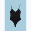 Body con tirantes y cuello en V Body con tirantes y cuello en V