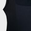 Body de poliamida con cuello cuadrado Body de poliamida con cuello cuadrado