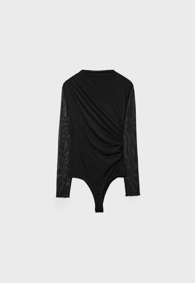 Body de tul fruncido Body de tul fruncido