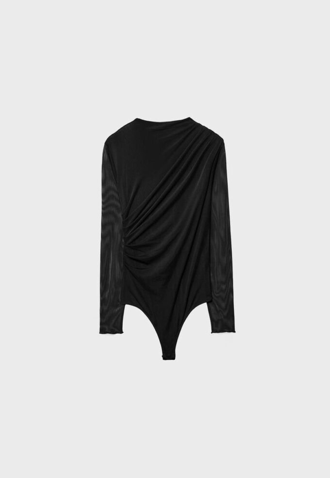 Body de tul fruncido Body de tul fruncido