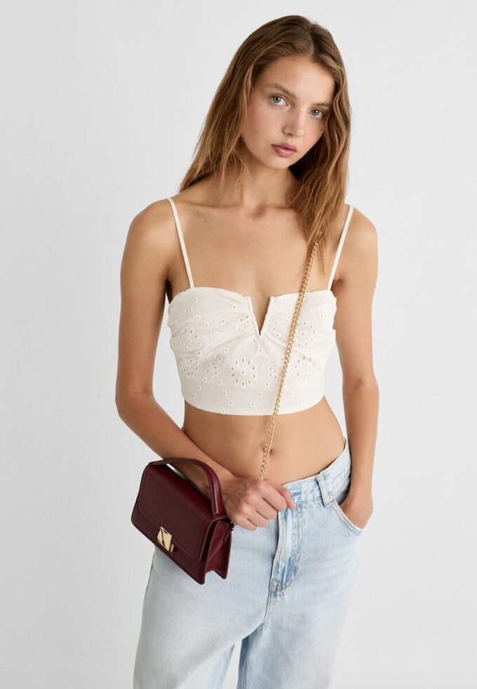 Bolso bandolera con dos asas Bolso bandolera con dos asas