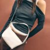Bolso bandolera de tacto suave Bolso bandolera de tacto suave